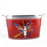 15QT ice bucket with two flexible handles