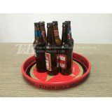 Round tin tray