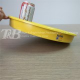 Anti -slip tin tray for beer